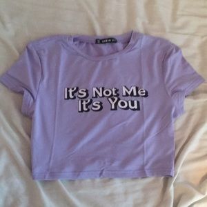 crop top SHEIN small